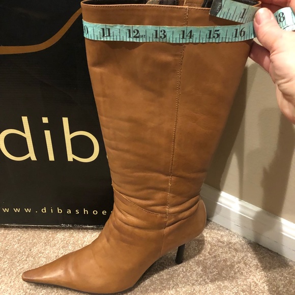 Diba genuine leather tall boots 9.5 - Picture 2 of 8